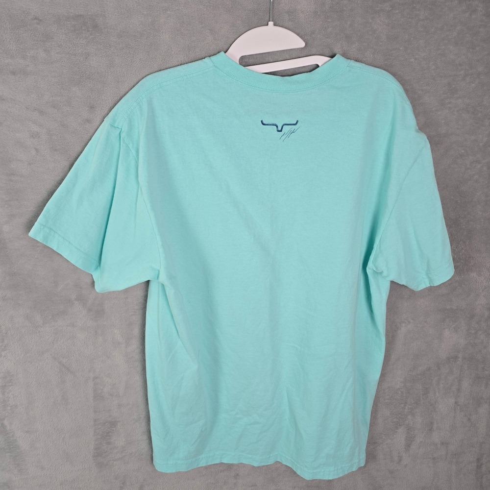 Randy Paul X Kimes Ranch Turquoise Bronc Rider Graphic Tee Shirt Womens Large - Picture 2 of 9